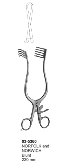 Self-Retaining Laminectomy Retractors